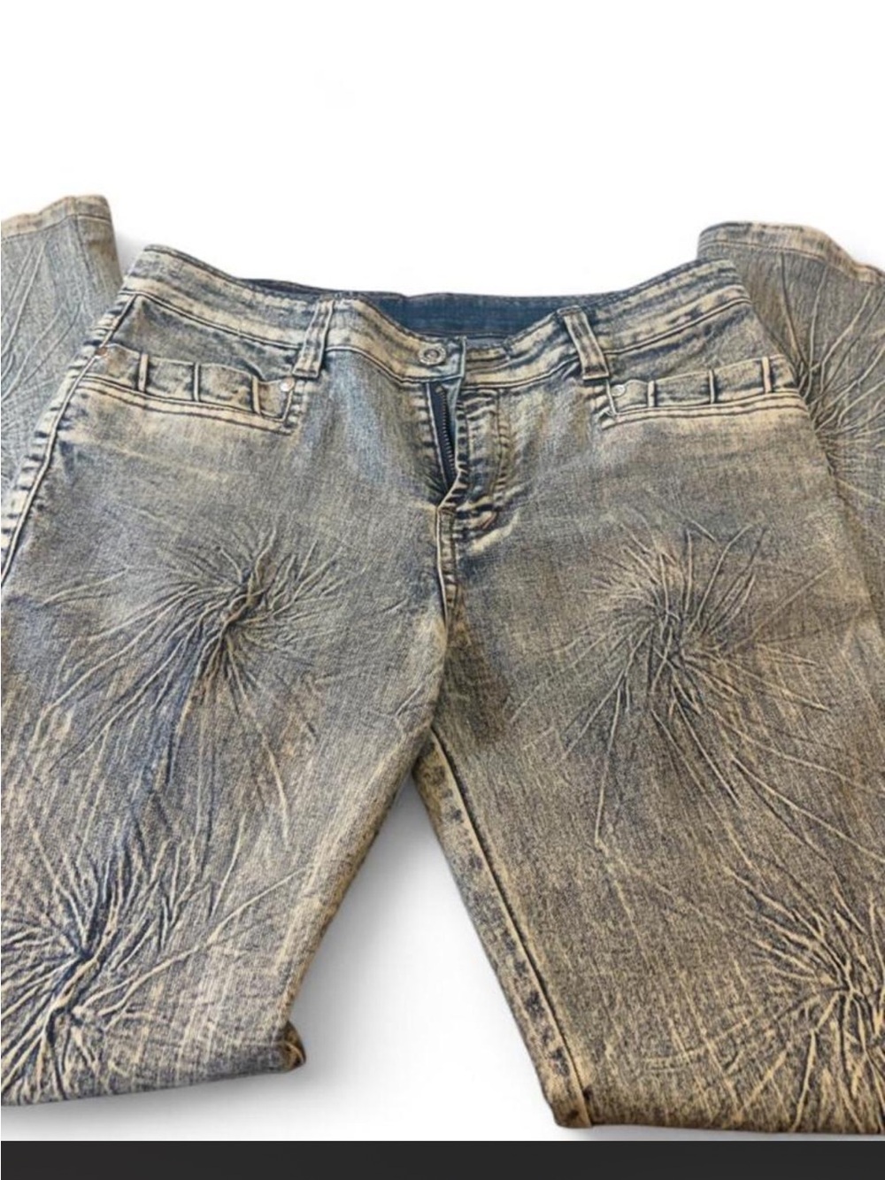 Women’s Washed Gray Skinny Jeans